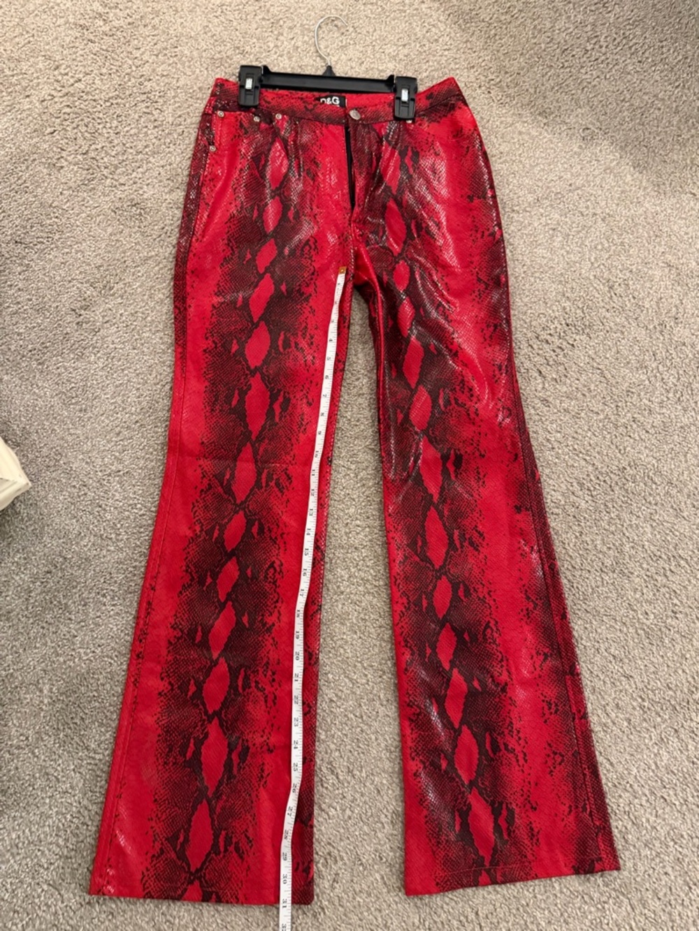 D&G Dolce & Gabbana 2-Piece Set Jeans + Jacket | Snake Print | Unverified Auth - Picture 10 of 14